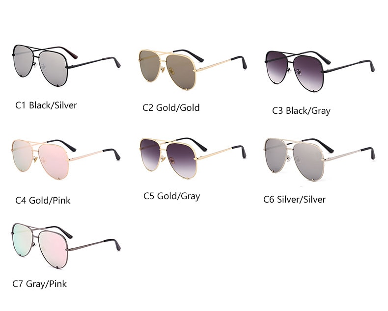 Gun-Pink-Sunglasses-Silver-Mirror-Metal-Sun-Glasses-Brand-Designer-Pilot-Sunglasses-Women-Men-Shades-32845113916